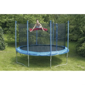 TRAMPOLINO ELASTICO TAPPETO ELASTICO SALTO BAMBINI DIAMETRO 244 CM - Foto 1 di 1