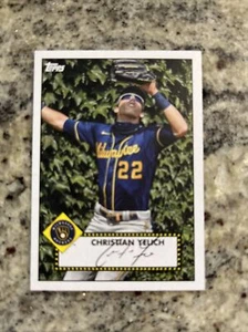 2021 Topps T52-50 Christian Yelich Auto B2 - Bild 1 von 2