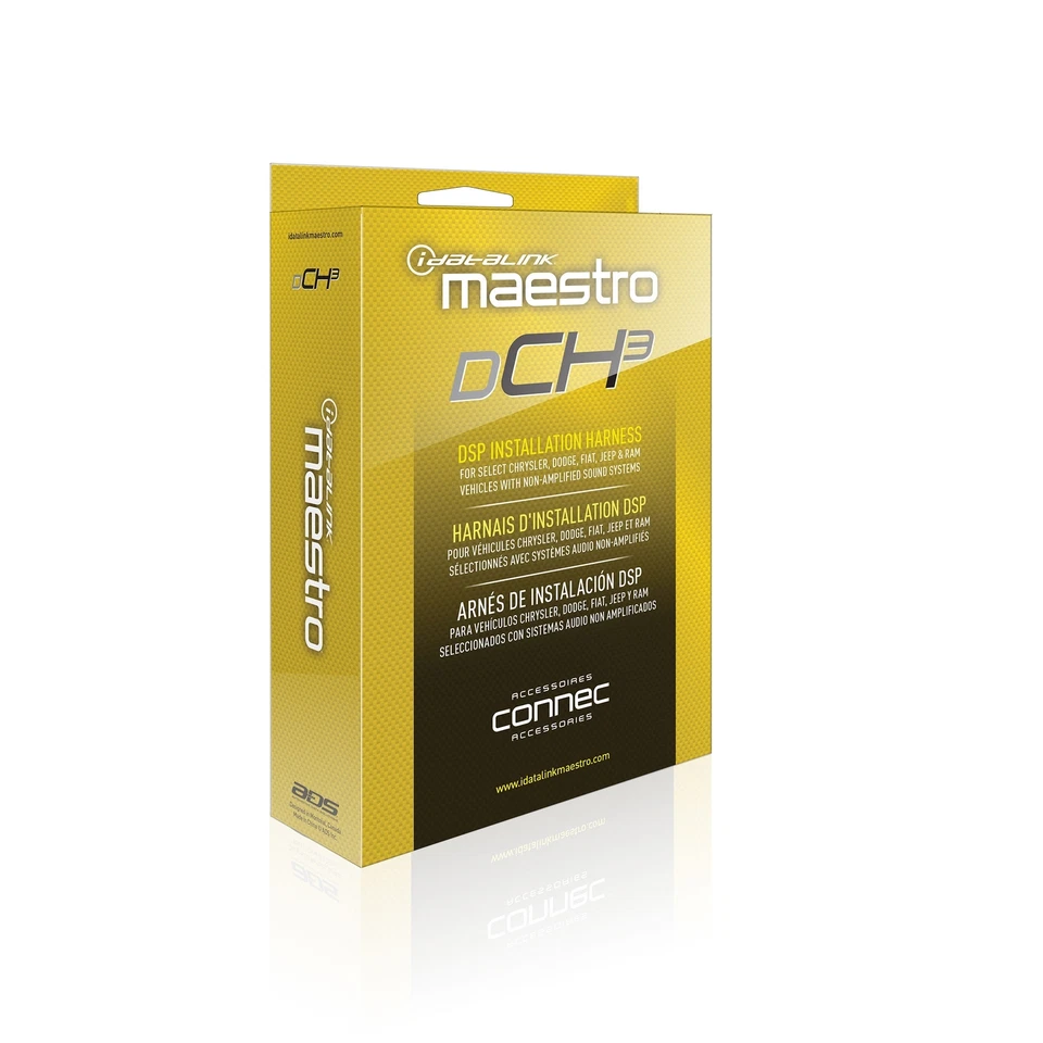 Rockford Fosgate Hrn-dsp-ch3 Dsr1 Install Harness CHRYSLER Dodge FIAT Jeep RAM