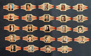 Lugano NOS series 24 label cigar band statesmen statesman Ronald Reagan #3244 - Picture 1 of 9