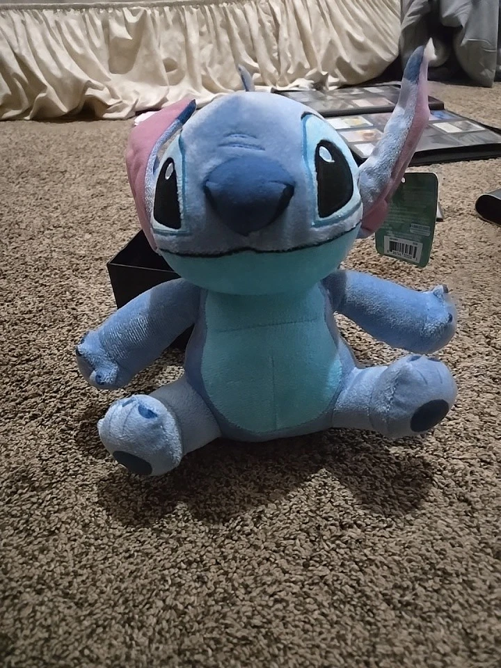 迪士尼 Stitch 毛绒玩具 来自 Lilo and Stitch 填充动物玩具 尖耳 全新 — 第 1/1 张图片
