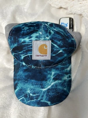 Carhartt Mossy Oak Bottomland Camo Canvas Hat Cap Adjustable Strap NWT - Image 1 of 4