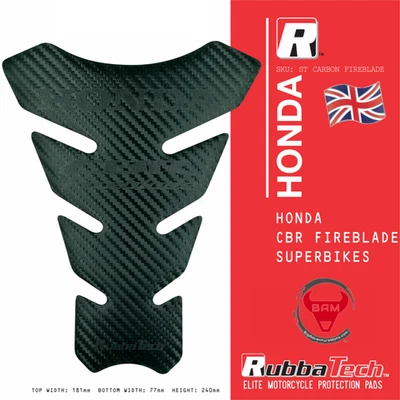 RubbaTech Honda CBR Fireblade super bike  rubber tank pad - image 1 of 4