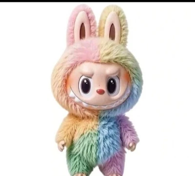 V4 New The Monsters Rainbow & Secret Series Colourful Gen 4 Plush Figure 17cm - Image 1 of 3