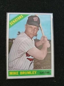 1966 Topps Baseballkarte #29 Mike Brumley Senators Artikel 1 schön sehr guter Zustand - Bild 1 von 2