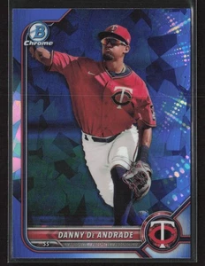 Danny De Andrade 2022 Bowman Draft Sapphire Edition #BDC-107 Minnesota Twins - Picture 1 of 2