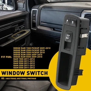 Interruptor de control automático de ventana lateral derecho para camioneta Dodge Ram 1500 2500 3500 - Imagen 1 de 20