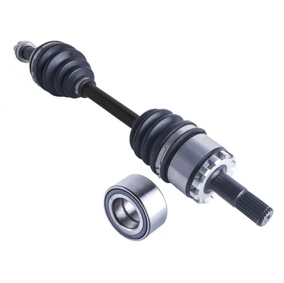 Eje delantero izquierdo ATV Kawasaki Prarie 360 650 700 Brute Force 650 y cojinete de rueda Foto 1 de 4