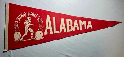 Moeda de futebol muito rara datada de 1964 Orange Bowl Alabama - Erro - Imagem 1 de 2