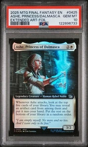 2025 MTG Final Fantasy Extended Art Foil Ashe, Princess of Dalmasca #0425 PSA 10 - Picture 1 of 2