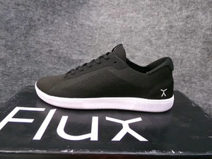 Flux Women's Adapt Trainer Black White Barefoot Athletic Knit Shoes Size 8.5 US - Picture 1 of 9