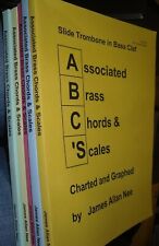 Associated Brass chords & Scales Charted & Graphed James Allen Nee 5 Book Set