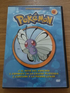 Pokemon Temporada 1 Volumen 2 - Episodios 4-6 - DVD Español Region 2 - Imagen 1 de 4