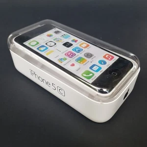 Apple iPhone 5C 8GB A1532 White Smartphone Only New In Open Original Box READ - Afbeelding 1 van 8