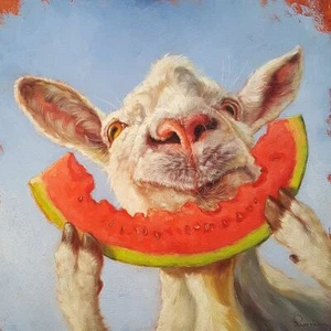 Póster con impresión artística Summer Treat Lucia Heffernan 18x18 - Imagen 1 de 1