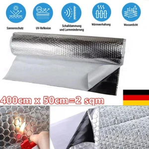 Alubutyl Dämmung Selbstklebend Auto Hifi Dämmmaterial Anti Dröhn 50x400cm/Rolle - Bild 1 von 13