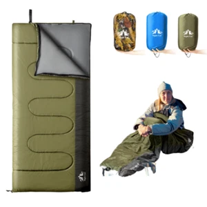 Winter Sleeping Bag for Adult Camping Hunting Cold Weather 3 Season Sleeping Bag - Picture 1 of 14