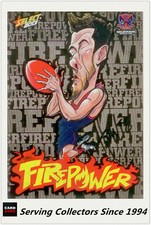2013 AFL Champions Laserfoil Firepower Caricature FC34 Jeremy Howe (Melbourne)