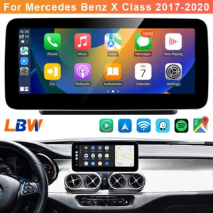 For Benz X Class 2017-20 NTG5.0 Car 10.25" Linux Screen Wireless Carplay Stereo - Picture 1 of 12