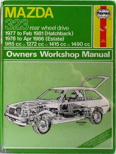 Haynes - Mazda 323 / Tracción trasera / Manual de taller del propietario - usado - Imagen 1 de 7