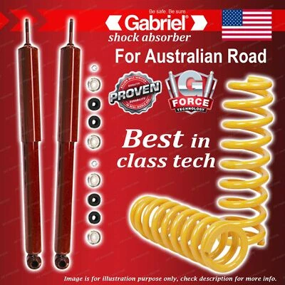 Rear Gabriel Guardian Shocks + STD King Coils for Ssangyong Musso SUV 3/04-06 - image 1 of 2