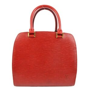 Louis Vuitton Red Epi Pont Neuf Handbag M52057 MI0998 140239