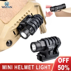 WADSN Taktischer Minihelm Strobe Scout Taschenlampe Klemme Halter Halterung Picatinny - Bild 1 von 11