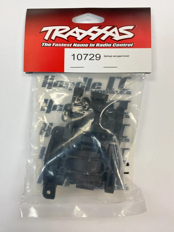 Traxxas 10729 Rear Upper & Lower Bulkhead for Mini Maxx