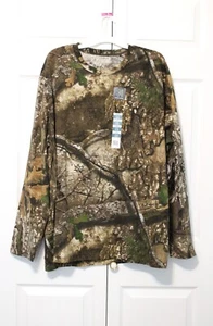 REALTREE APX Men's Long Sleeve Camo T-Shirt/Scent Control, Size 3XL(54-56) NWT - Picture 1 of 9