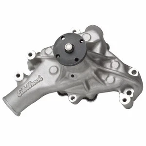 EDELBROCK ED8811 VICTOR SERIES ALLOY WATER PUMP FOR SMALL BLOCK CHEVY LONG - Picture 1 of 3