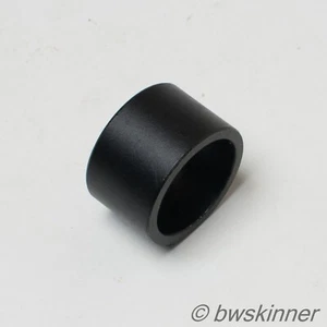 1" 20mm Schwarz Aluminium Steuersatz Spacer. NOS. - Bild 1 von 2