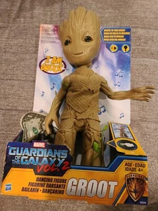 Hasbro Marvel Guardians Of The Galaxy Vol. 2  Groot Dancing Action Figure works! - Picture 1 of 7