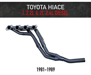 Headers / Extractors for Toyota Hiace 2.2L, 2.4L Diesel (1981-1989) FREE GASKET - Picture 1 of 4