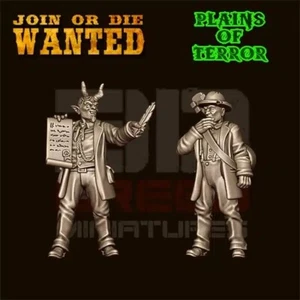 Devil at the Crossroads Gothic Horror Characters - Old Wild West - 28mm 32mm - Picture 1 of 1