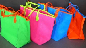 BORSA MAXI PELLE MARTELLATA DONNA SHOPPING HANDBAG MADE IN ITALY - Picture 1 of 38