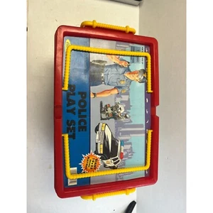 Vintage 1993 Fishel Toys Limited Edition Police Play Set all Pieces New in Box - Picture 1 of 4