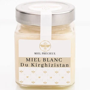 | | Miele Bianco Del Kirghizistan Degli Apicoltori 100% Puro E Naturale | 250G - Foto 1 di 12