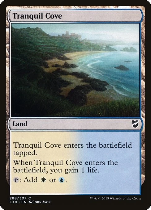 [MTG] Tranquil Cove (288) (C18) LP-HP - Image 1 of 1