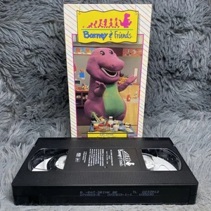 Barney & Friends: Eat, Drink And Be Healthy VHS Tape 1992 Time Life Video PBS - Picture 1 of 8