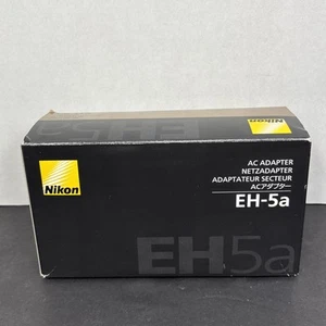 Adaptador de CA Nikon EH-5a para D700 D300 D300S D100 D90 D80 D70 D70S D50 - Imagen 1 de 3