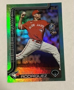 Yariel Rodriguez 2025 Topps Green Parallel Toronto Blue Jays - Picture 1 of 1