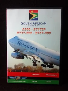 JUST PLANES COCKPIT VIDEO DVD : SOUTH AFRICAN AIRWAYS 747. Free UK Postage - Picture 1 of 4