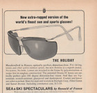 1963 Sea & Ski Sun Sports Glasses Vintage Print Ad 1960s by Renauld of France
