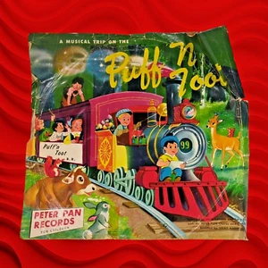 Peter Pan Records Jack Arthur With Peter Pan Chorus Puff 'N Toot 2242 78 rpm - Foto 1 di 22
