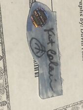Kurt Cobain Signature With Coa