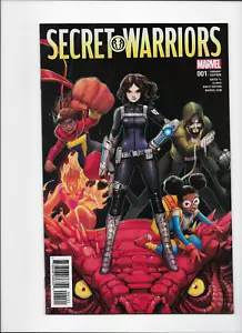 Secret Warriors #1 1:25 Variant David Nakayama | 2017 MOON GIRL - Picture 1 of 2