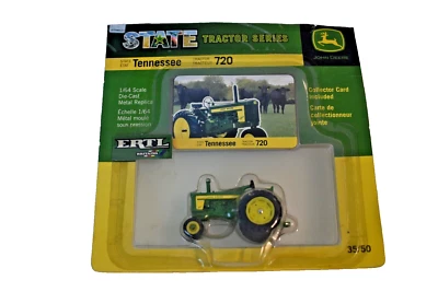 Ertl John Deere (JD) 720 Tennessee State Tractor Series #35 1/64 Scale Open Pack - Image 1 of 3