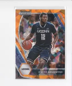 ANDRE DRUMMOND 2021 PANINI PRIZM DRAFT PICKS ORANGE ICE PARALLEL CARD-SHIPS FREE - Picture 1 of 23