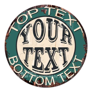 CP-0155 ANY NAME'S Custom Personalized Text Metal Sign Man Cave Decor Gift idea - Picture 1 of 14