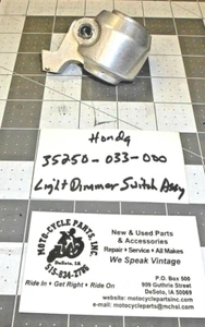 HONDA CT90 35250-033-000 LIGHTING SWITCH ASSEMBLY USED 1 QUANTITY FREE SHIPPING - Picture 1 of 4